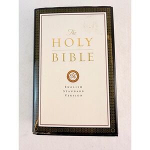 Crossway ESV Classic Reference Bible English Standard Version Black Gold Trim